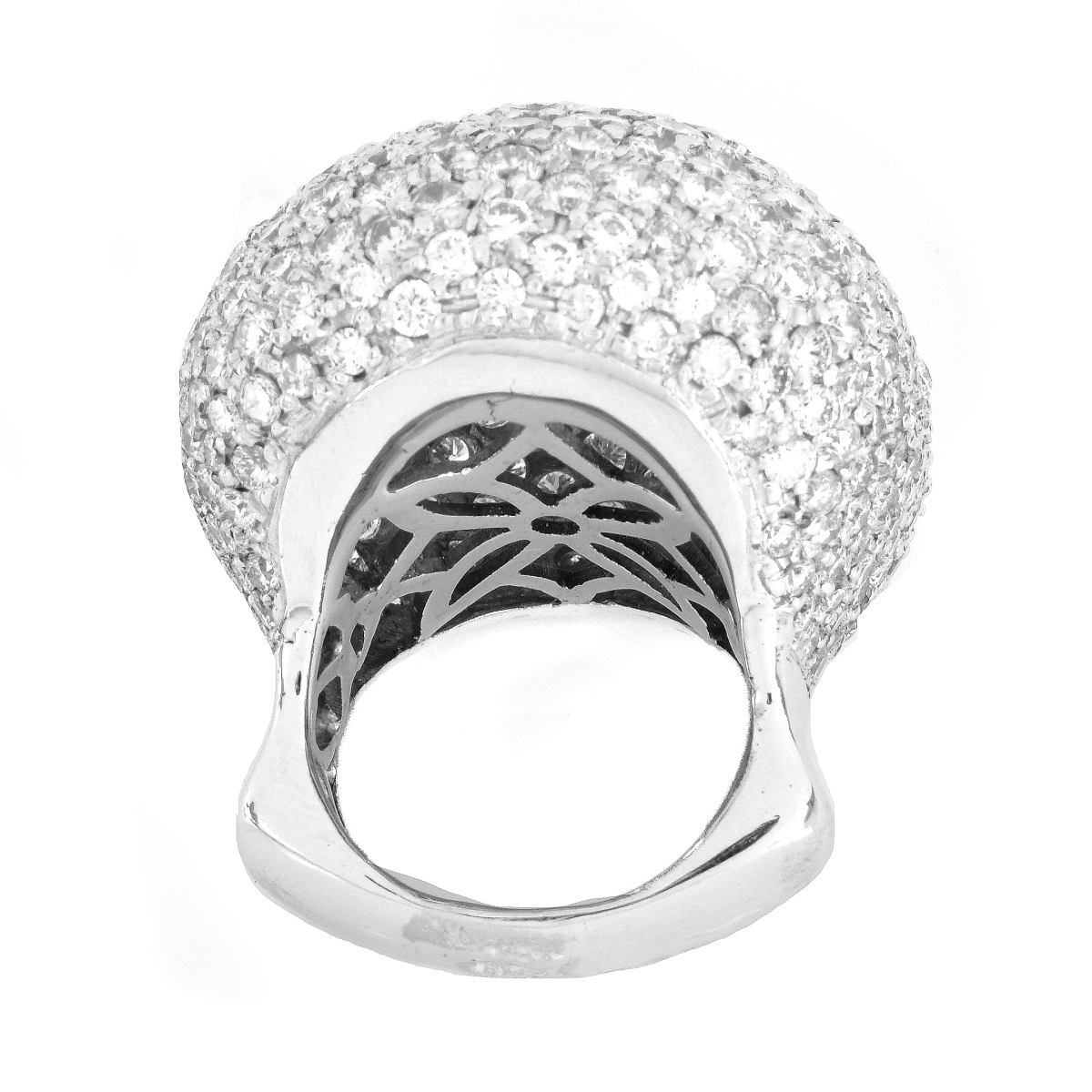 23.50ct TW Diamond and 18K Gold Ring