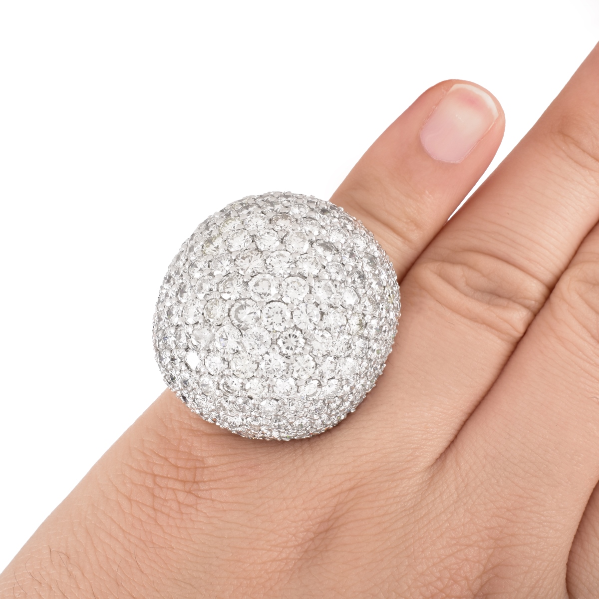 23.50ct TW Diamond and 18K Gold Ring