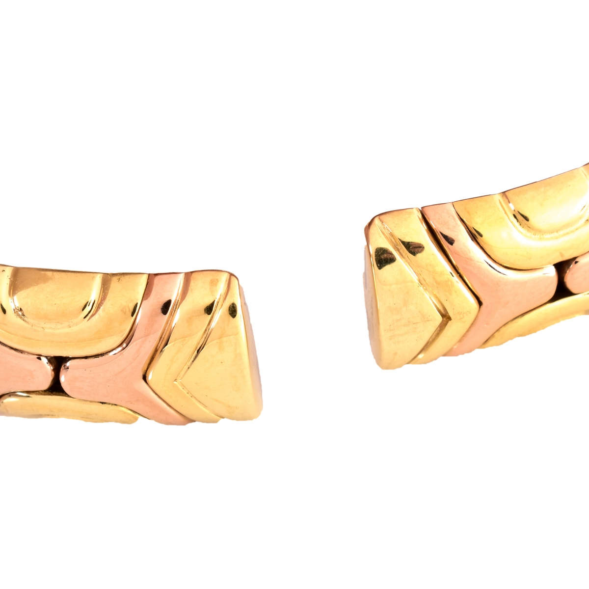 Bulgari Parentesi 18K Gold Cuff Bracelet
