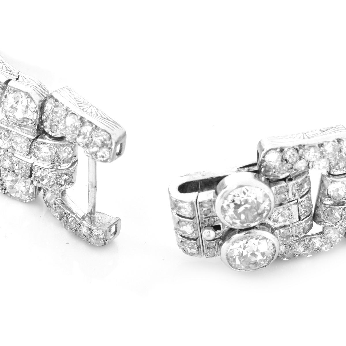 Art Deco 50.0ct. TW Diamond Bracelet