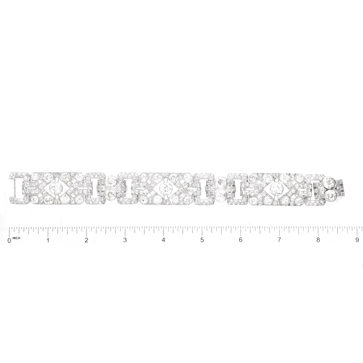 Art Deco 50.0ct. TW Diamond Bracelet
