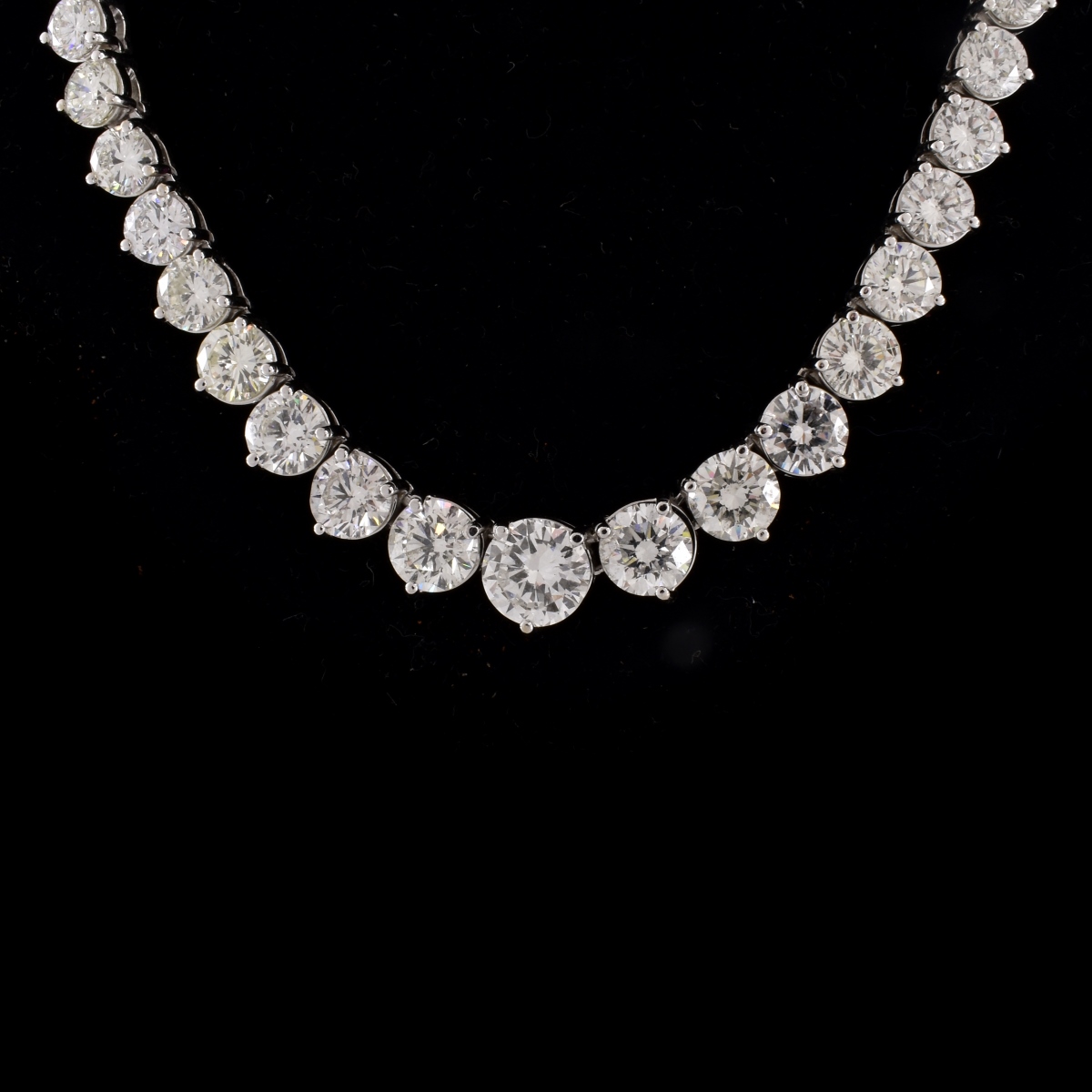 50.0ct TW Diamond and 18K Gold Necklace