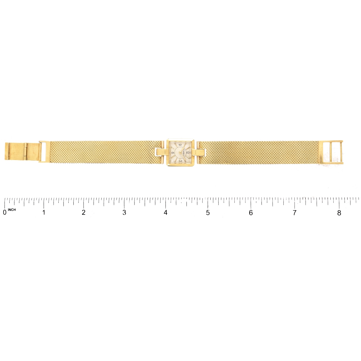 Vintage Cartier 18K Gold Watch