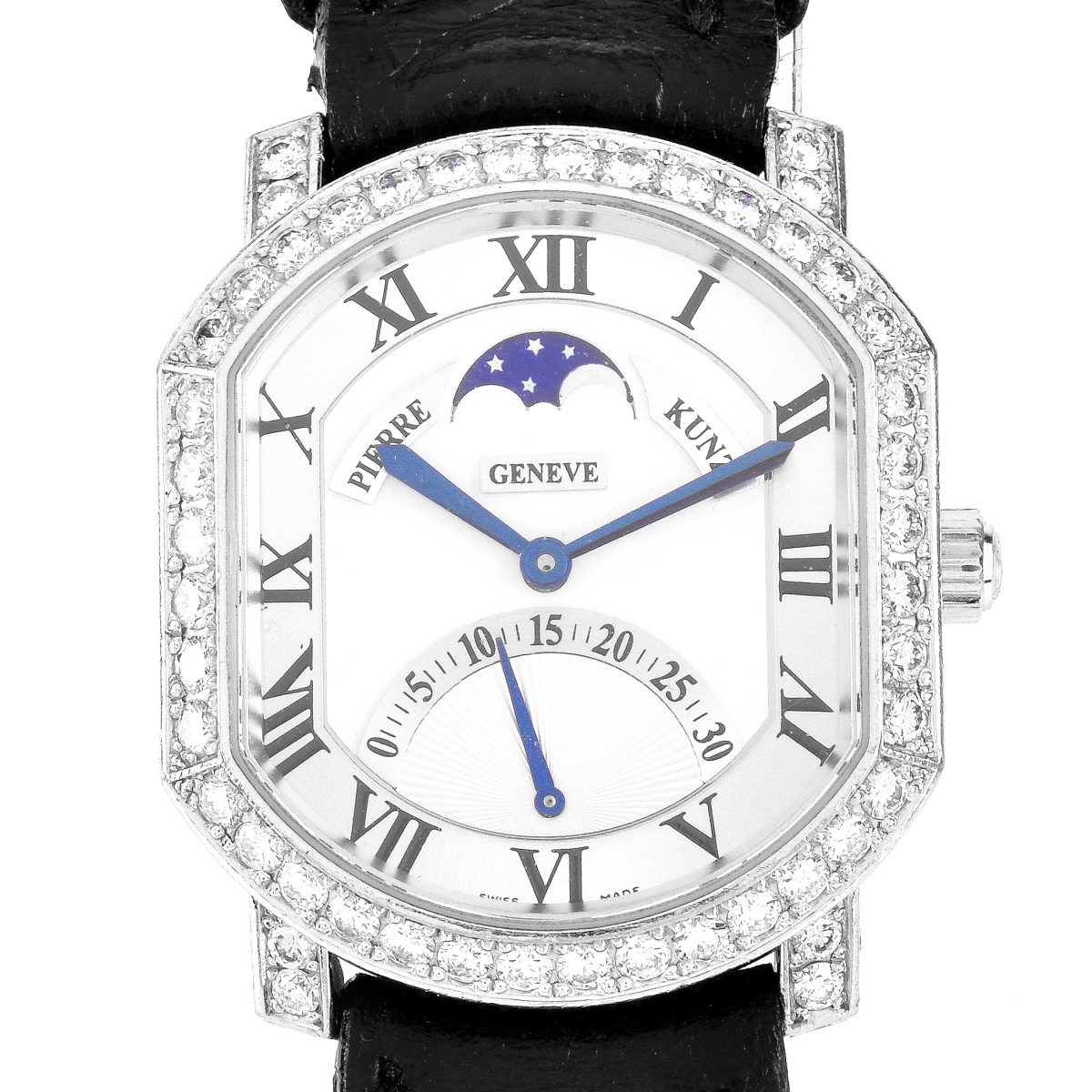Pierre Kunz Diamond and 18K Gold Watch