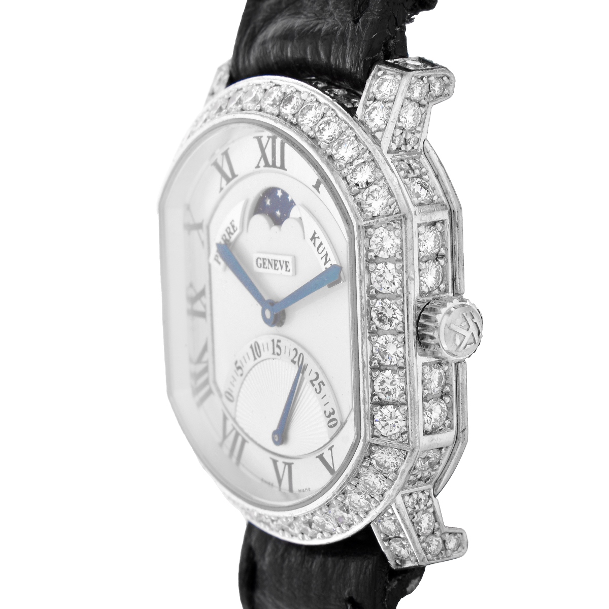 Pierre Kunz Diamond and 18K Gold Watch