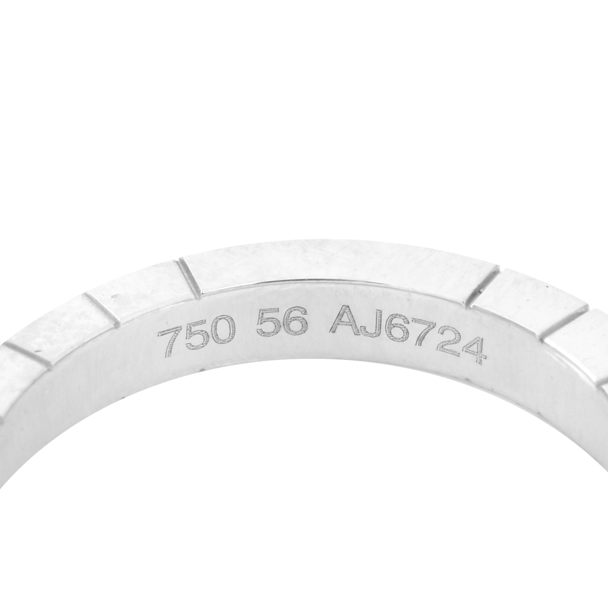 Cartier 18K White Gold Laniere Ring
