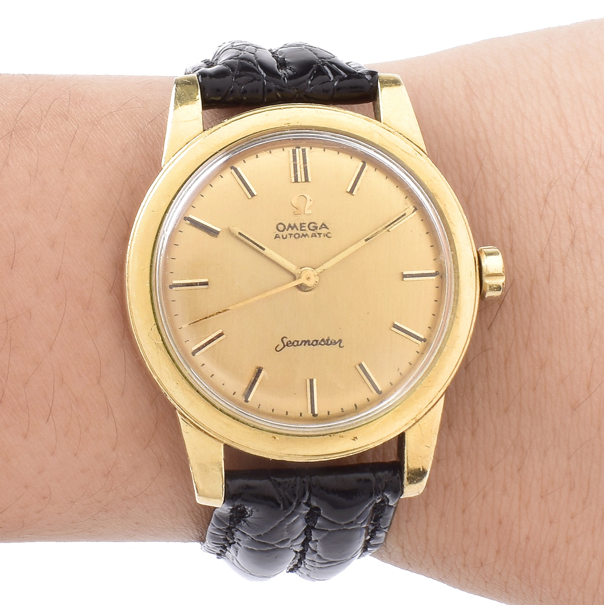 Man's Omega Seamaster Watch