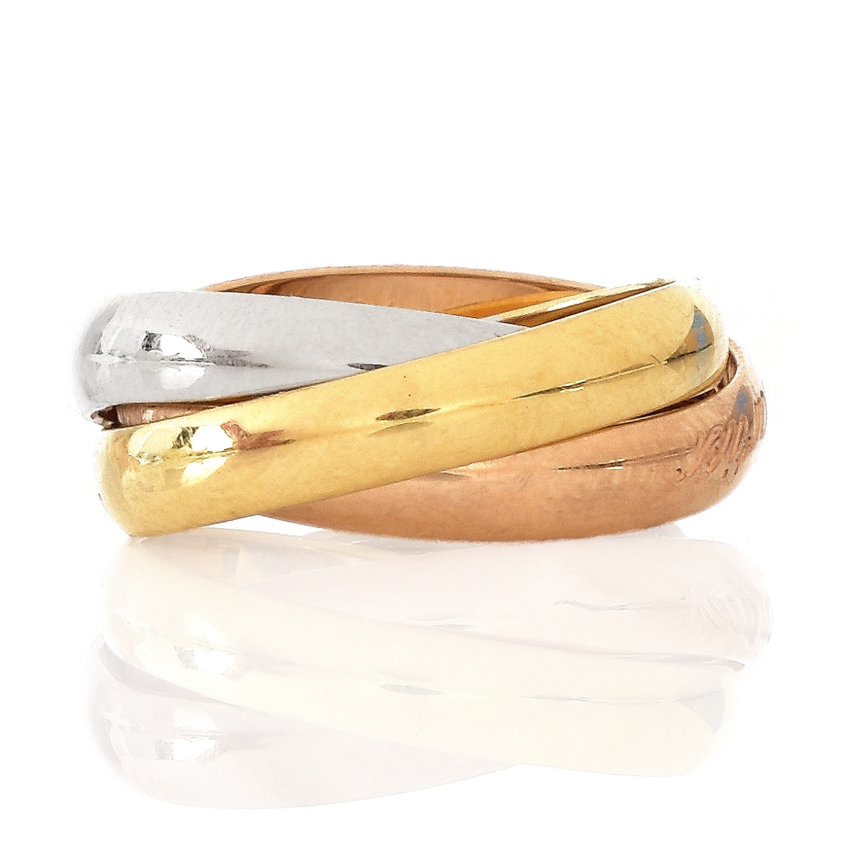 Cartier 18K Trinity Ring