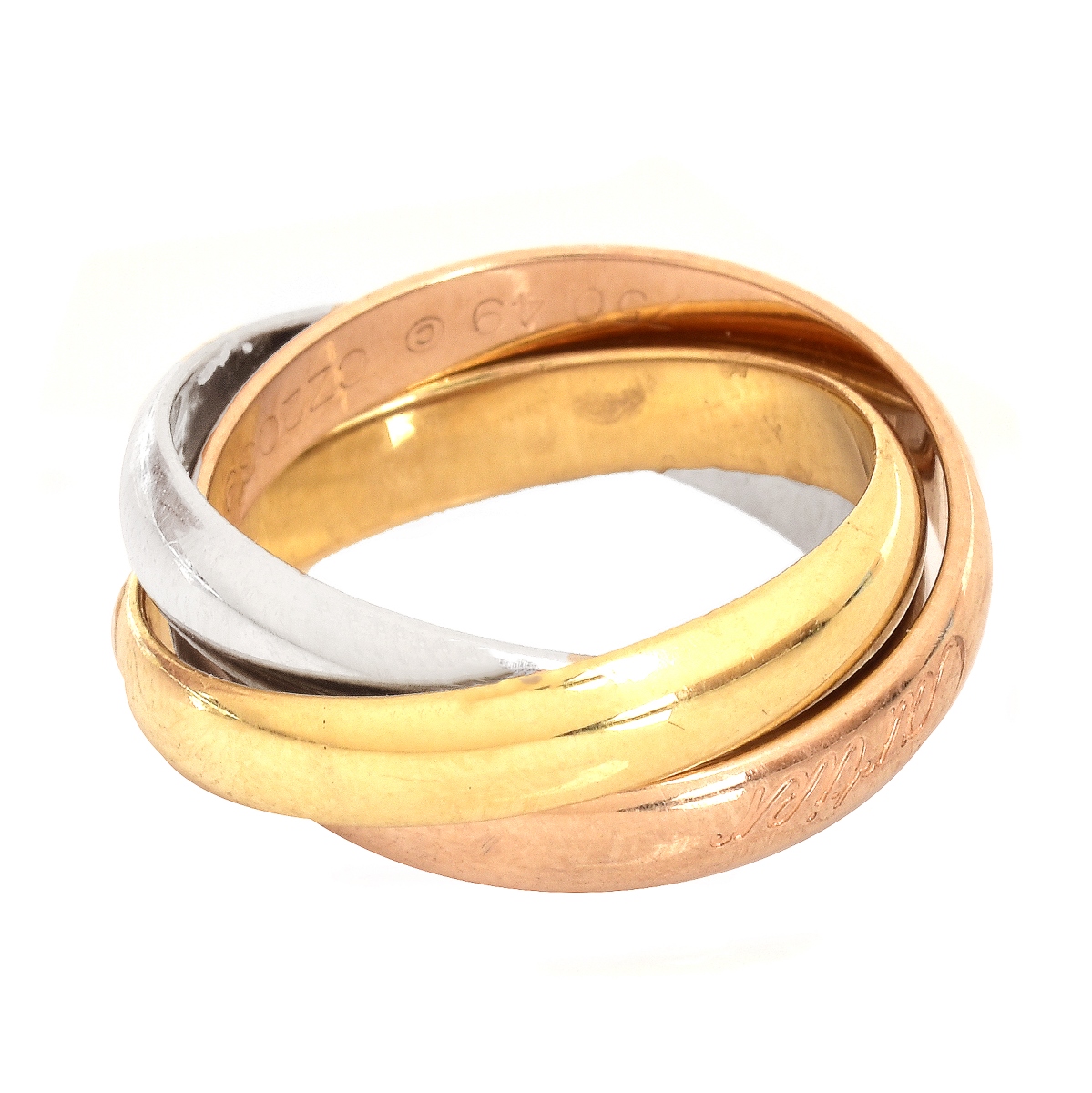 Cartier 18K Trinity Ring