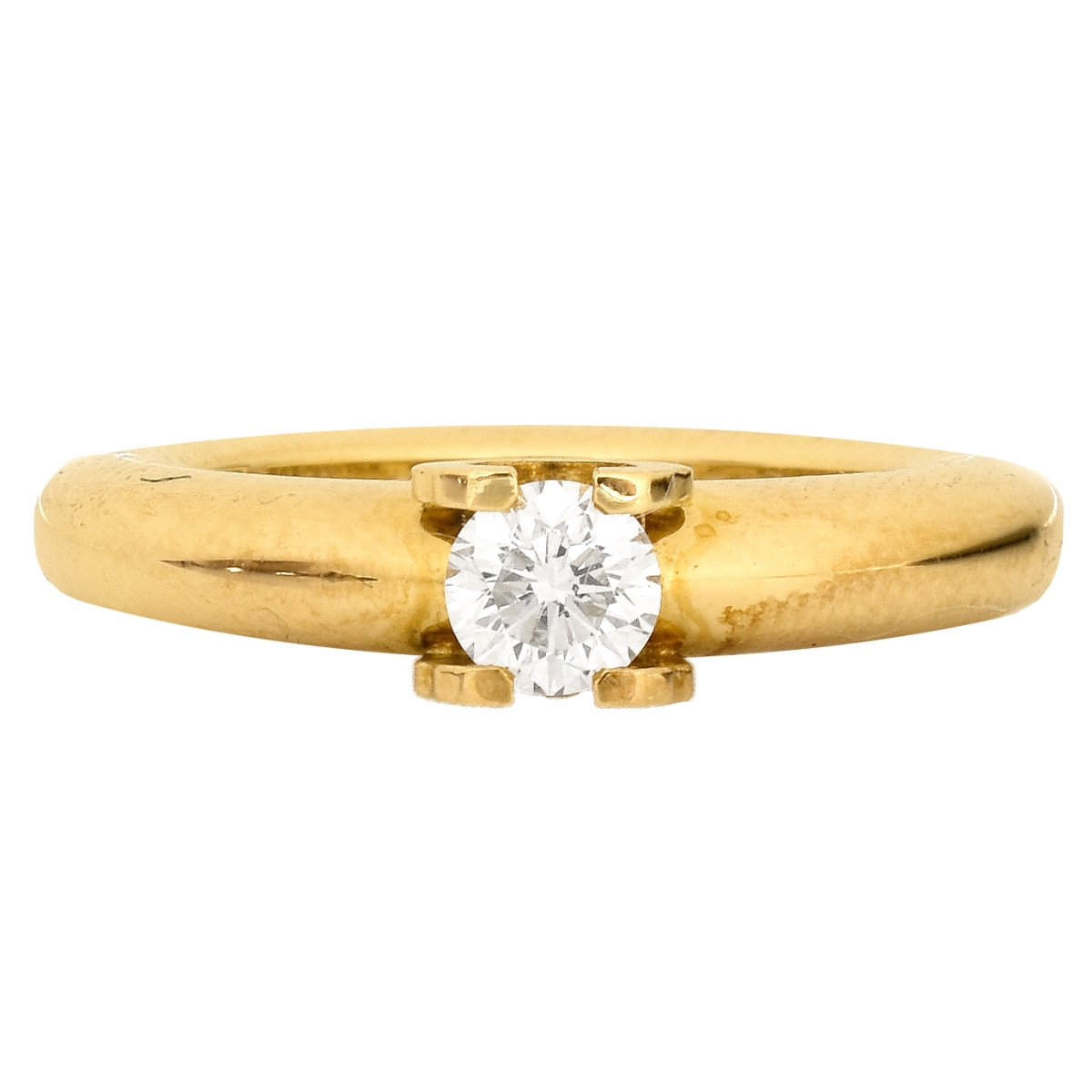 Cartier Louis Solitaire Ring | Kodner Auctions