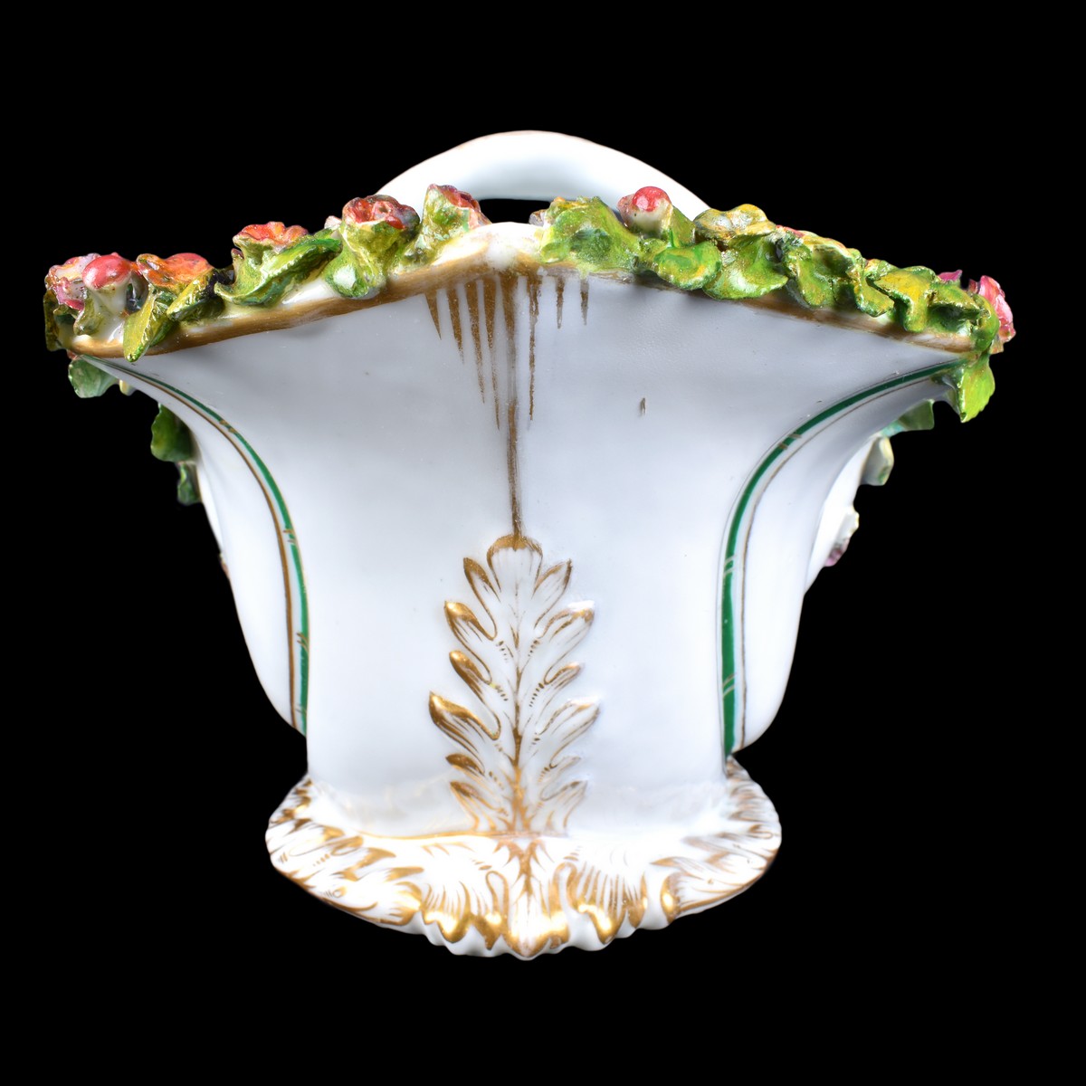 Attributed to: Miklashevsky Porcelain Basket