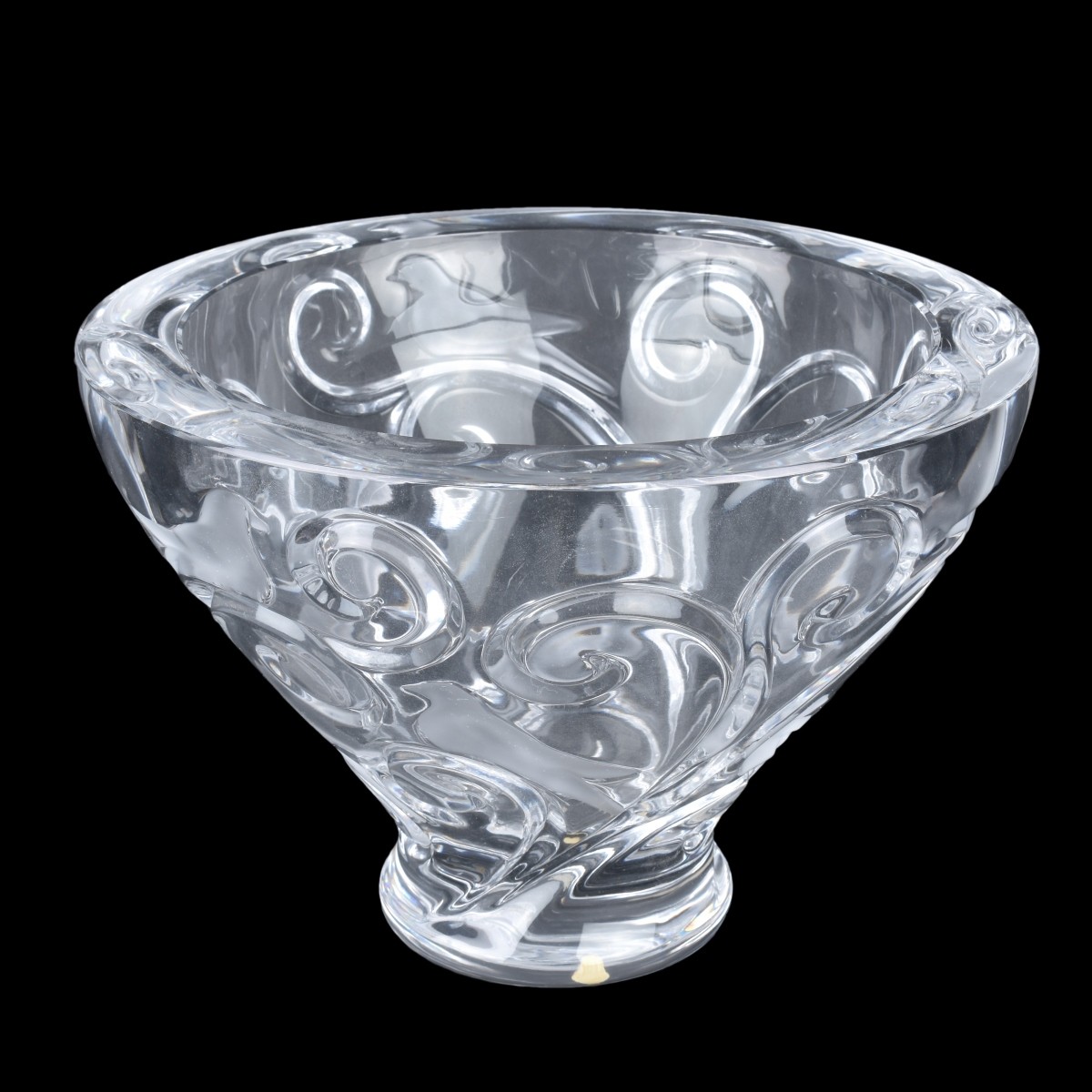 Lalique Crystal "Verone" Bowl