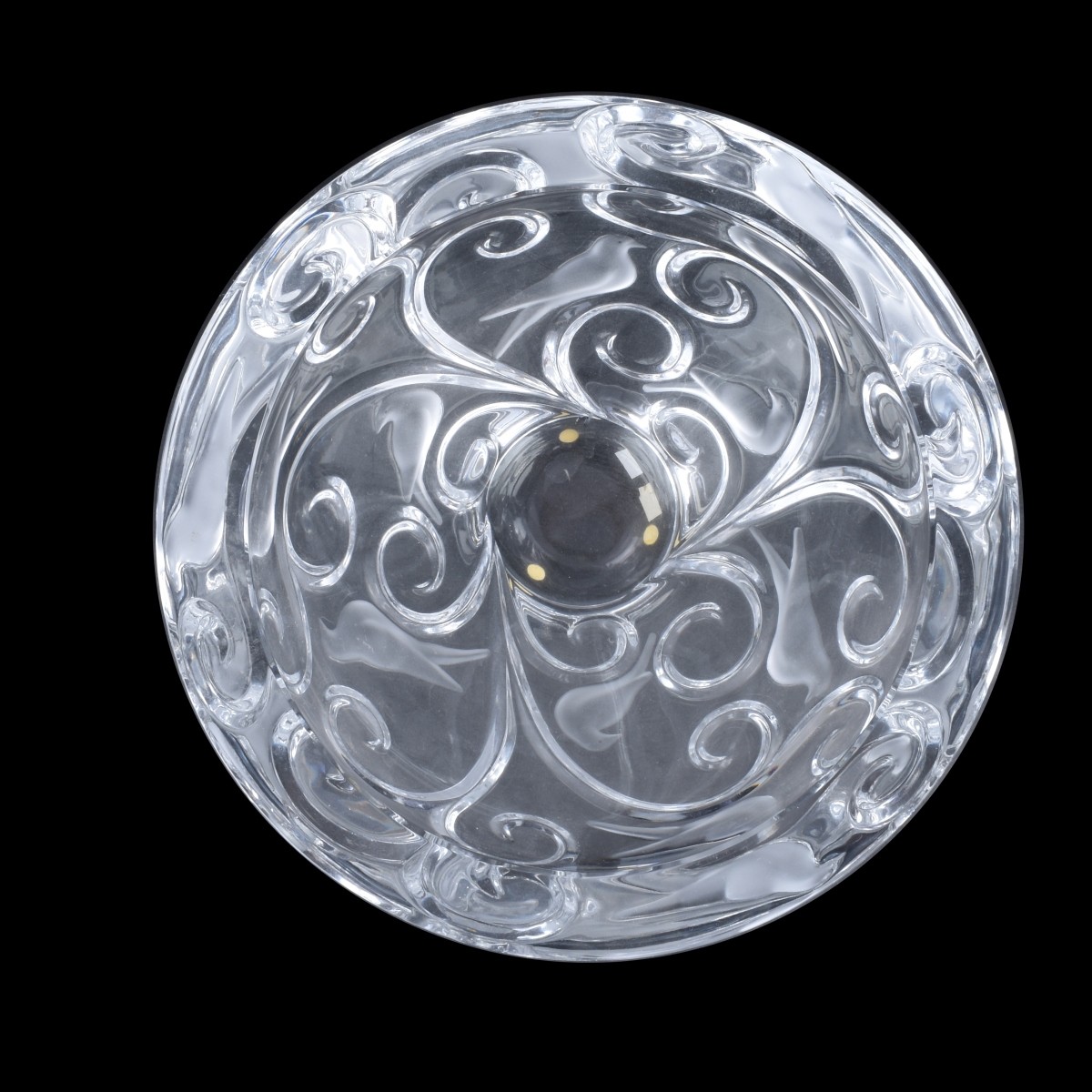 Lalique Crystal "Verone" Bowl