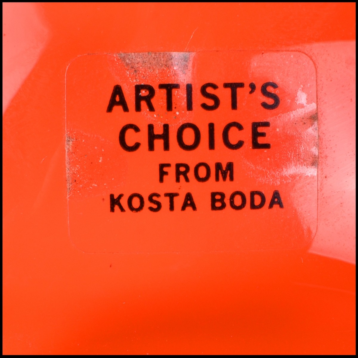 Grouping of Two (2) Vintage Kosta Boda Vases