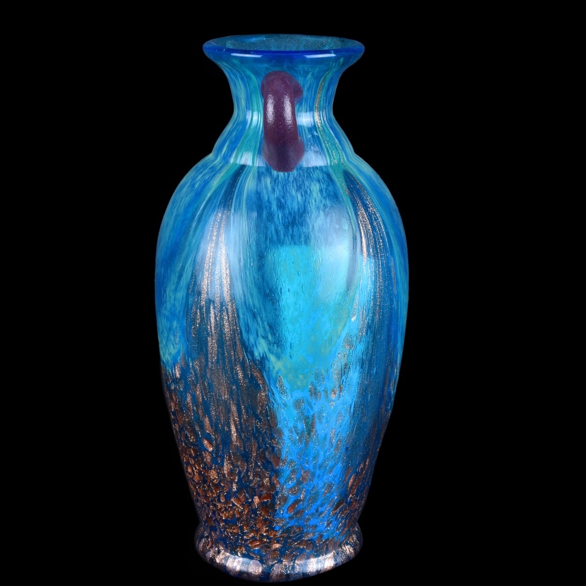 Three Art Glass Vases