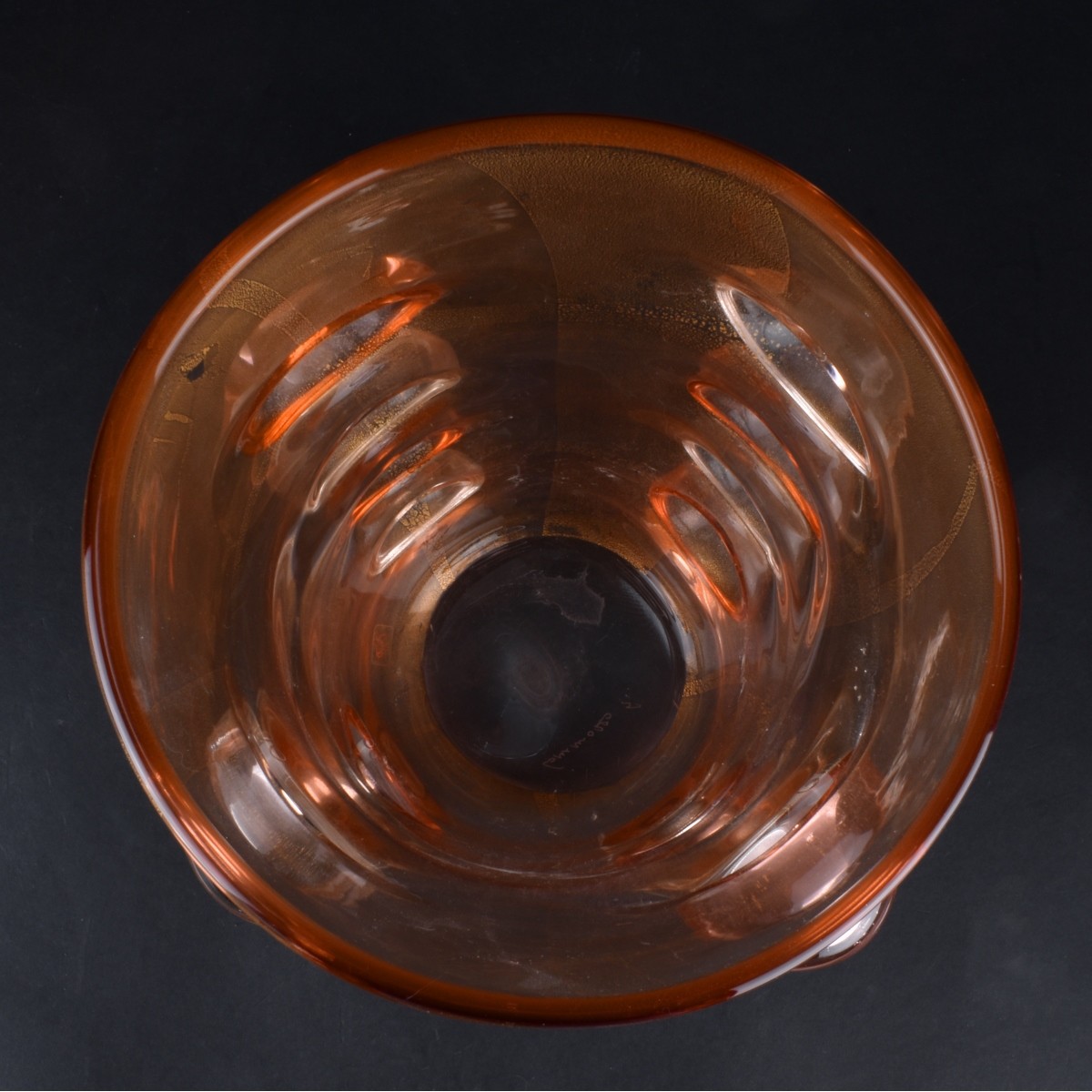 Enrico Cammozzo (20th C.) Art Glass Vase