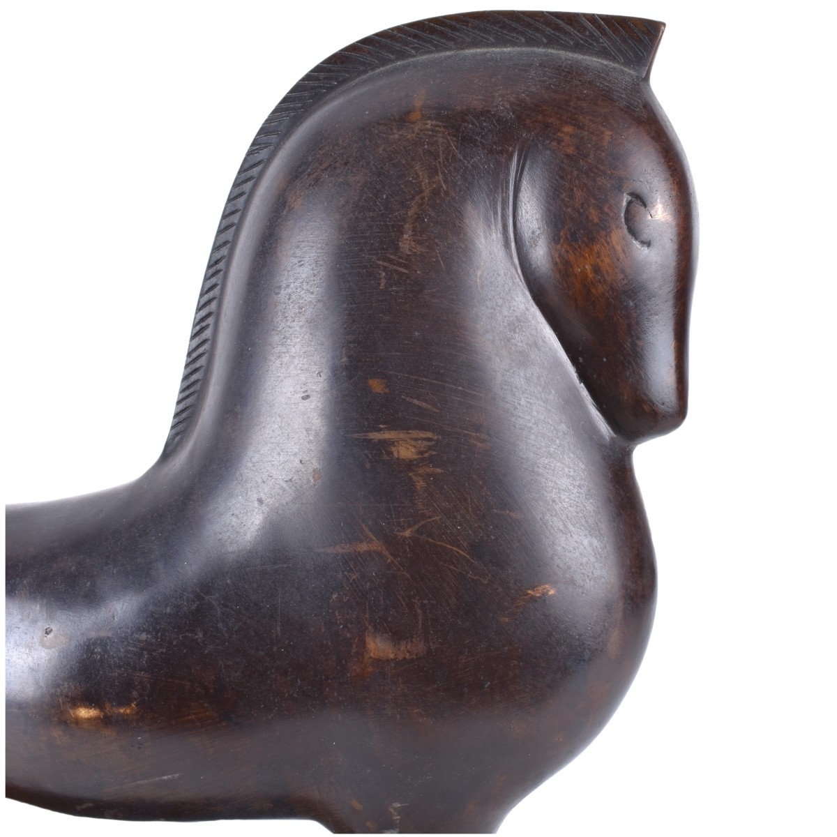 Art Deco Style Bronze Horse Sculpture