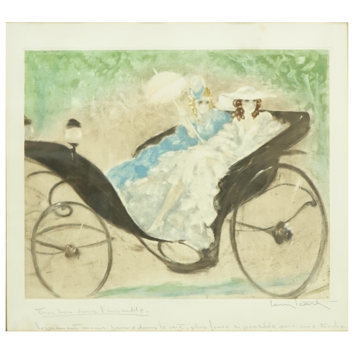 After: Louis Icart, French (1888 - 1950) Etching