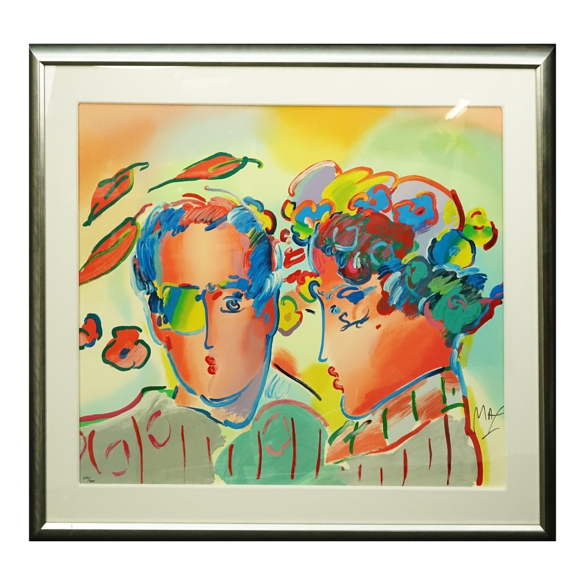 Peter Max, American (born 1937) Serigraph on Paper