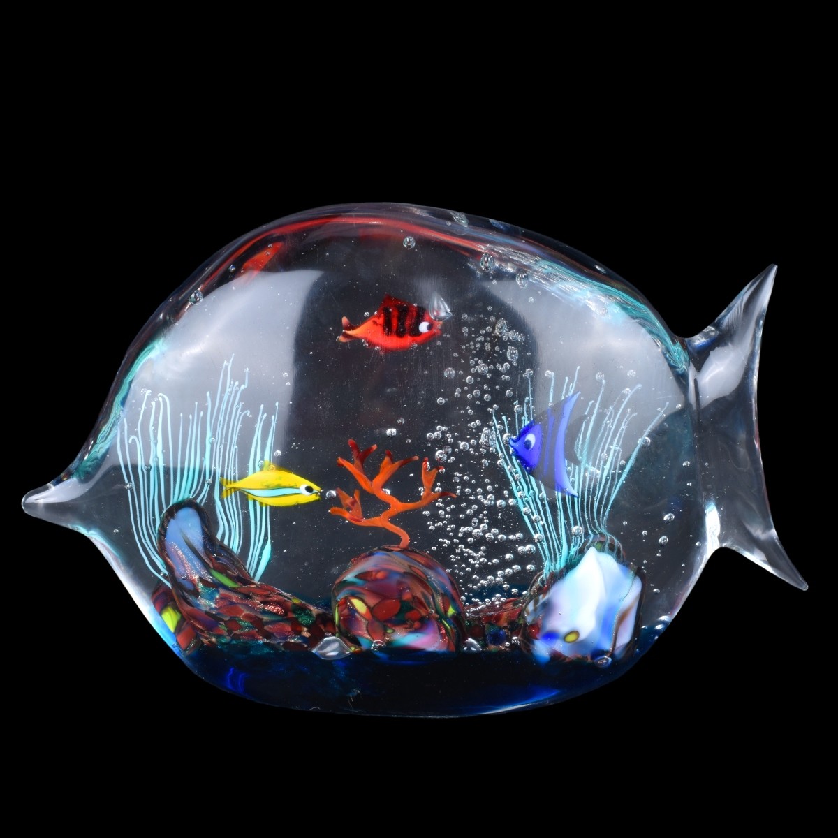 Elio Raffaeli Art Glass Form Form Aquarium
