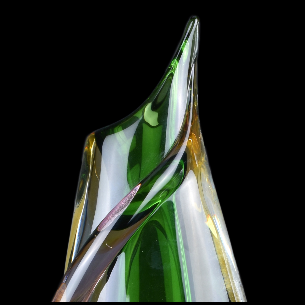 Formio Sommerso Art Glass Vase