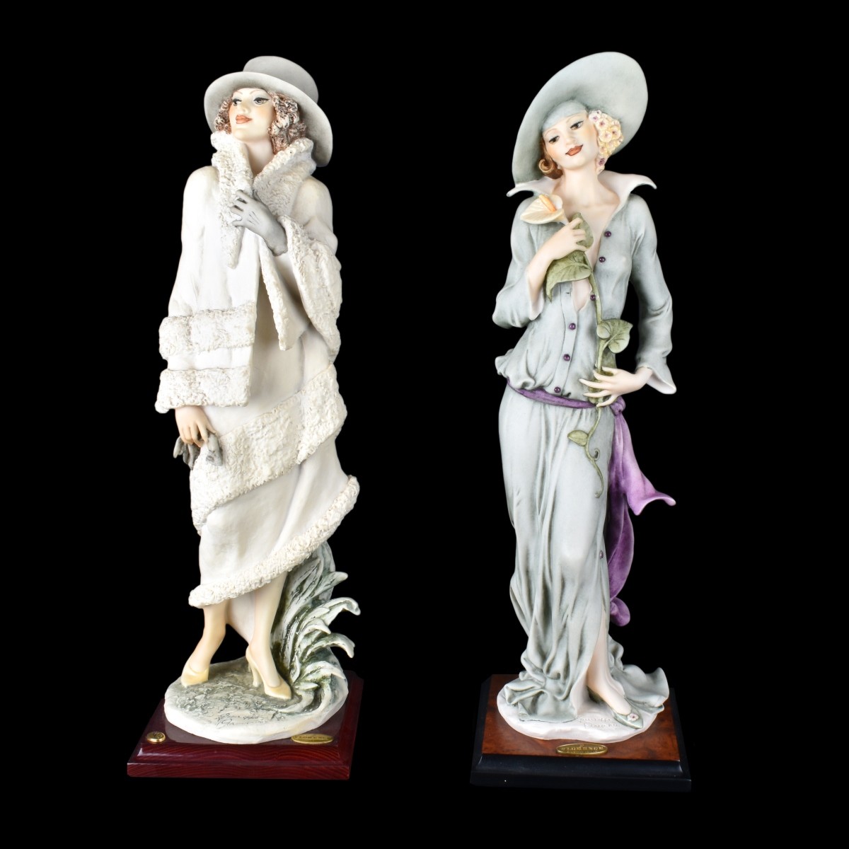 Two (2) Giuseppe Armani Limited Edition Figurines