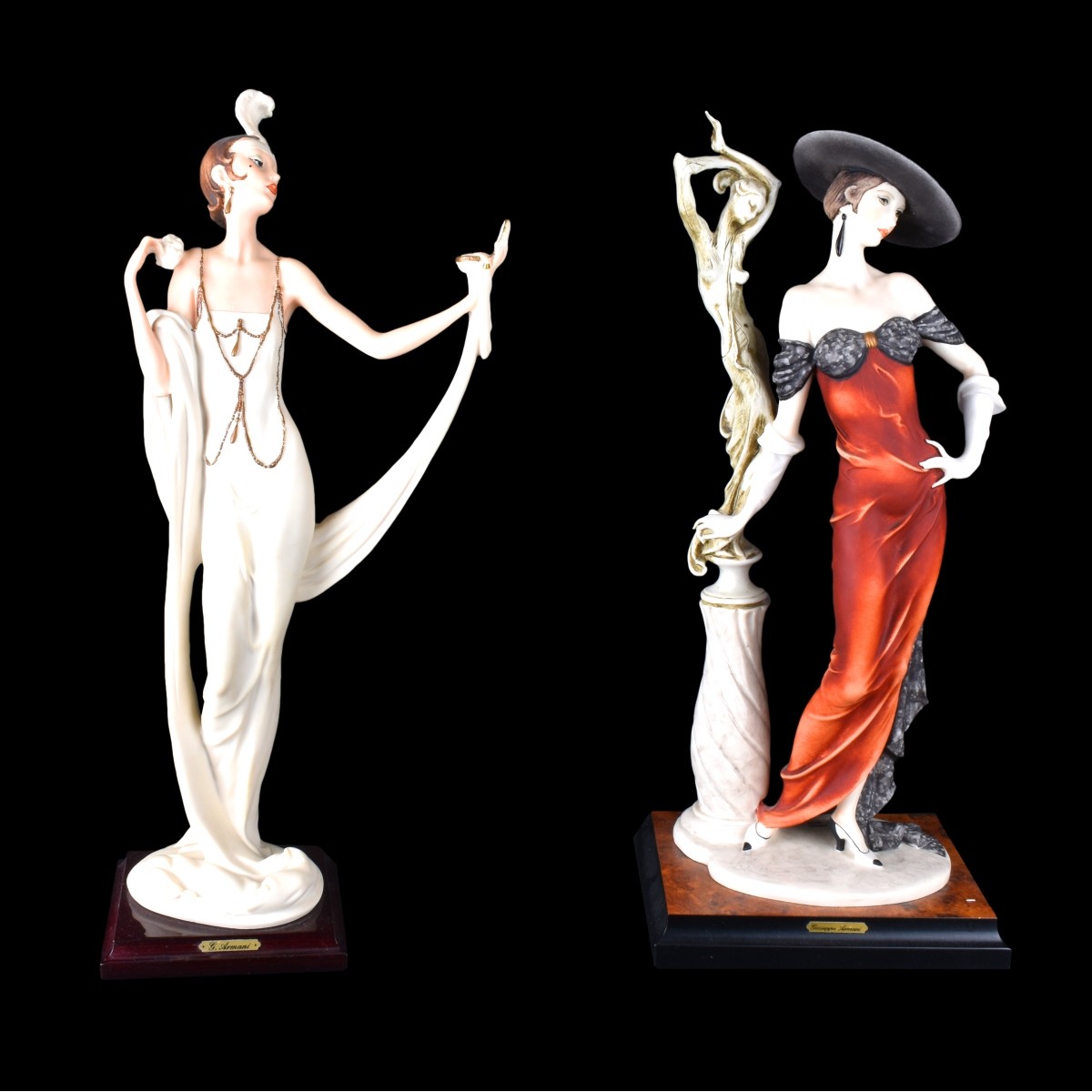 Two (2) Giuseppe Armani Limited Edition Figurines