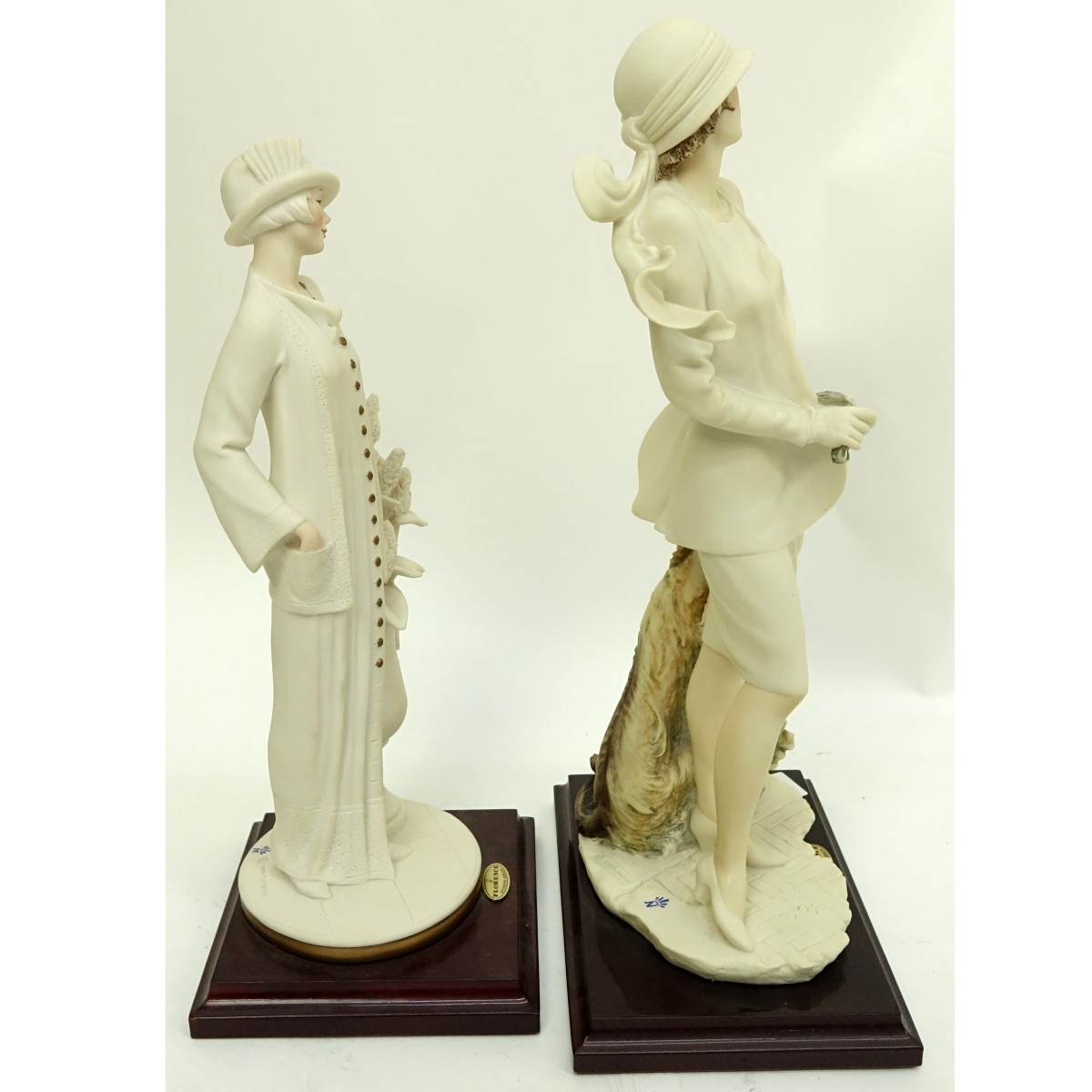 Two (2) Giuseppe Armani Polychrome Figurines