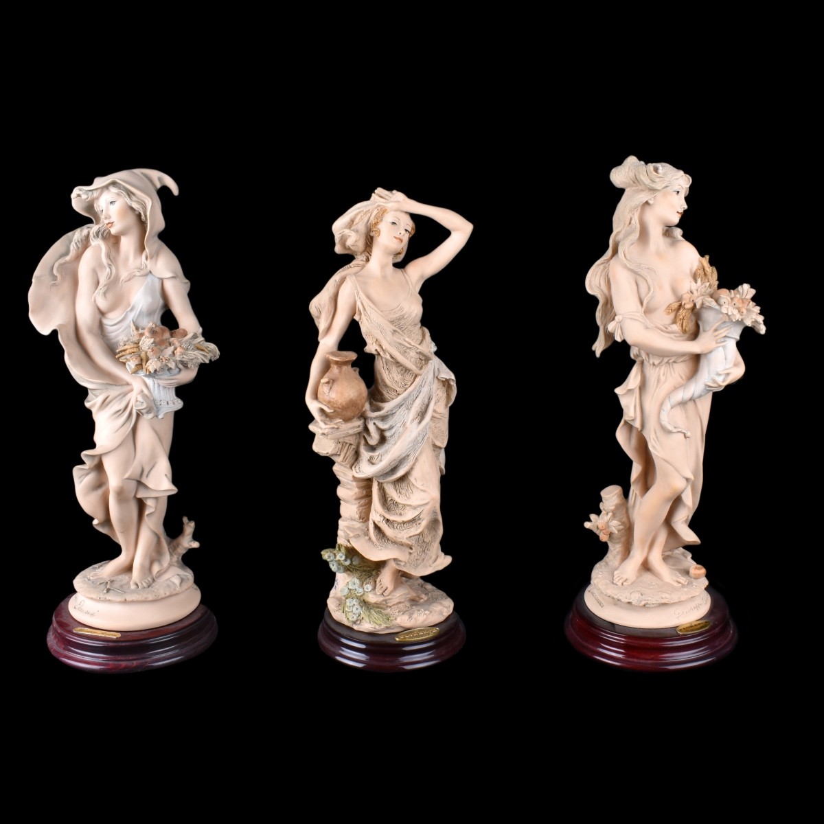 Three (3) Giuseppe Armani Figurines