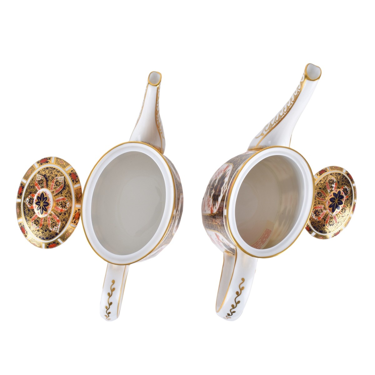 Royal Crown Derby Old Imari 4 Piece Hostess Set