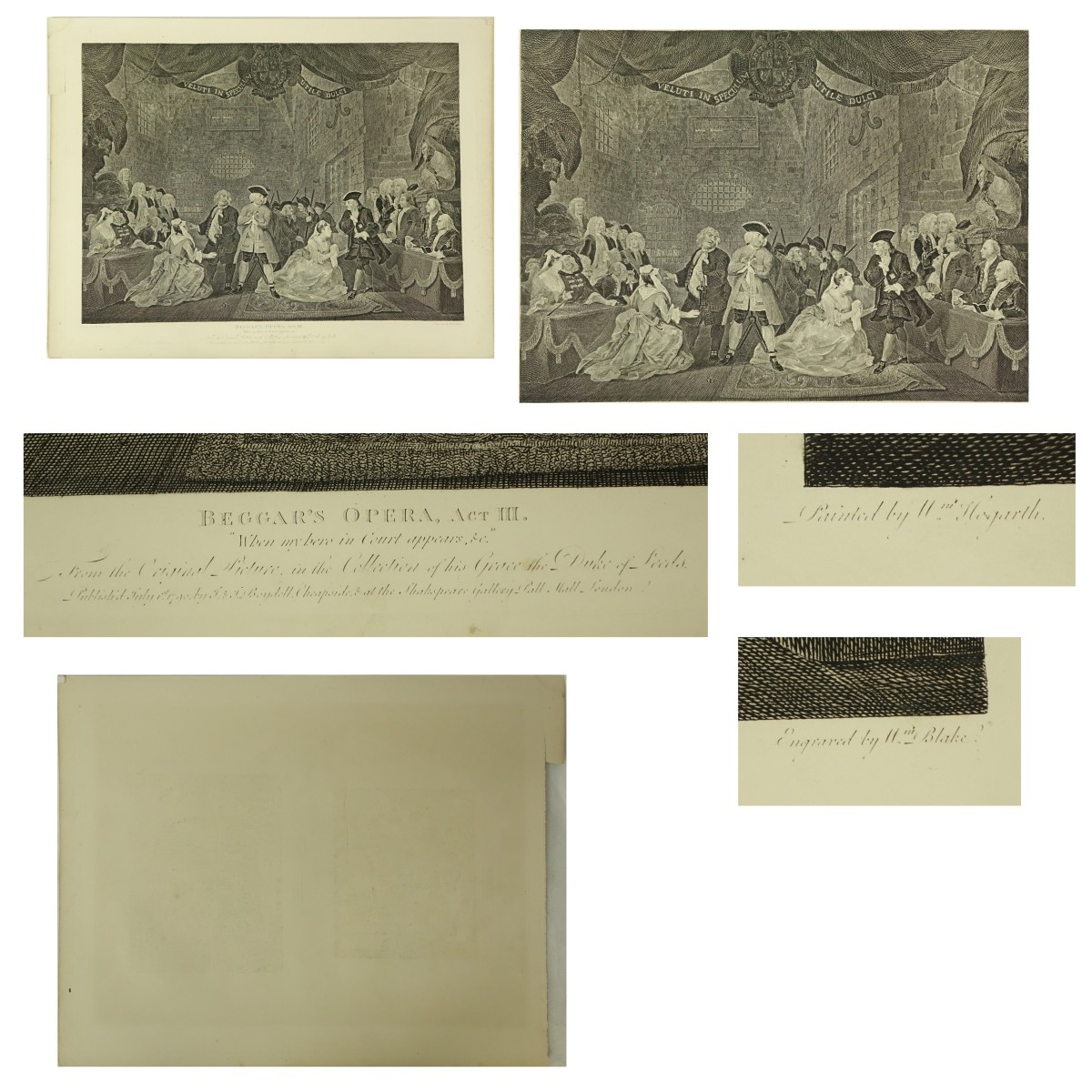 After: William Hogarth, British, Ten Etchings