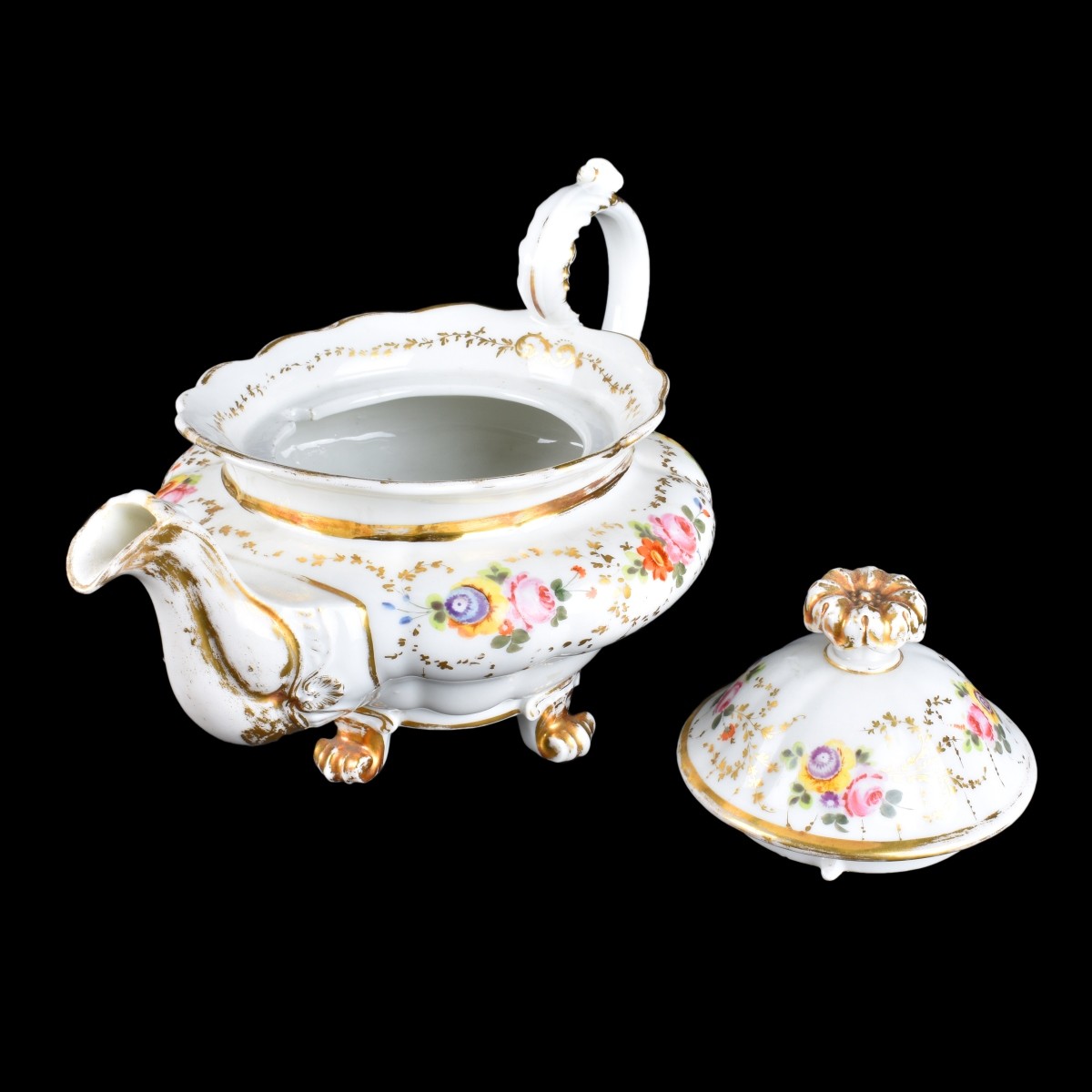 Eight (8) Piece JP Porcelain Tea Set
