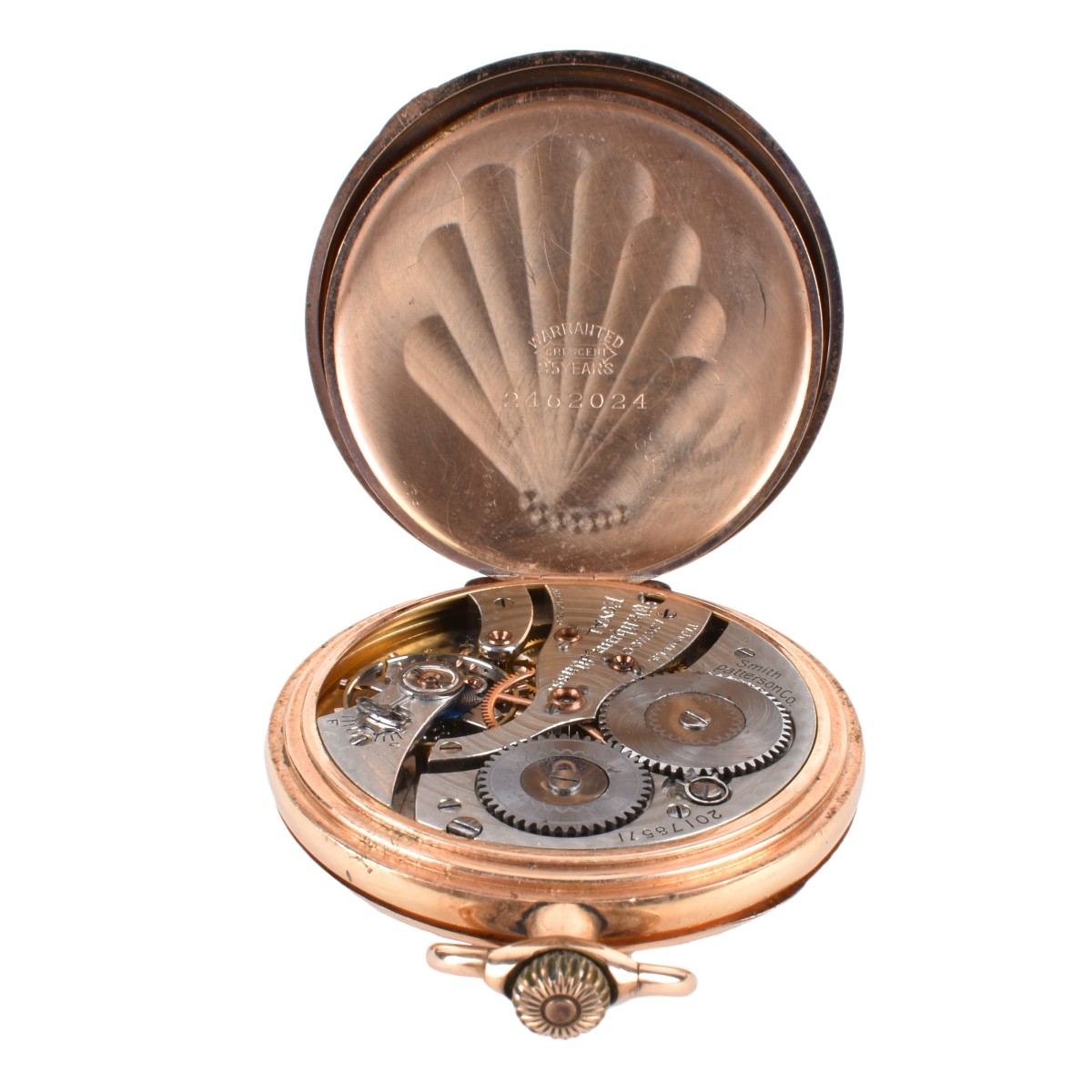 Smith Patterson Co Pocket Watch on Inkstand
