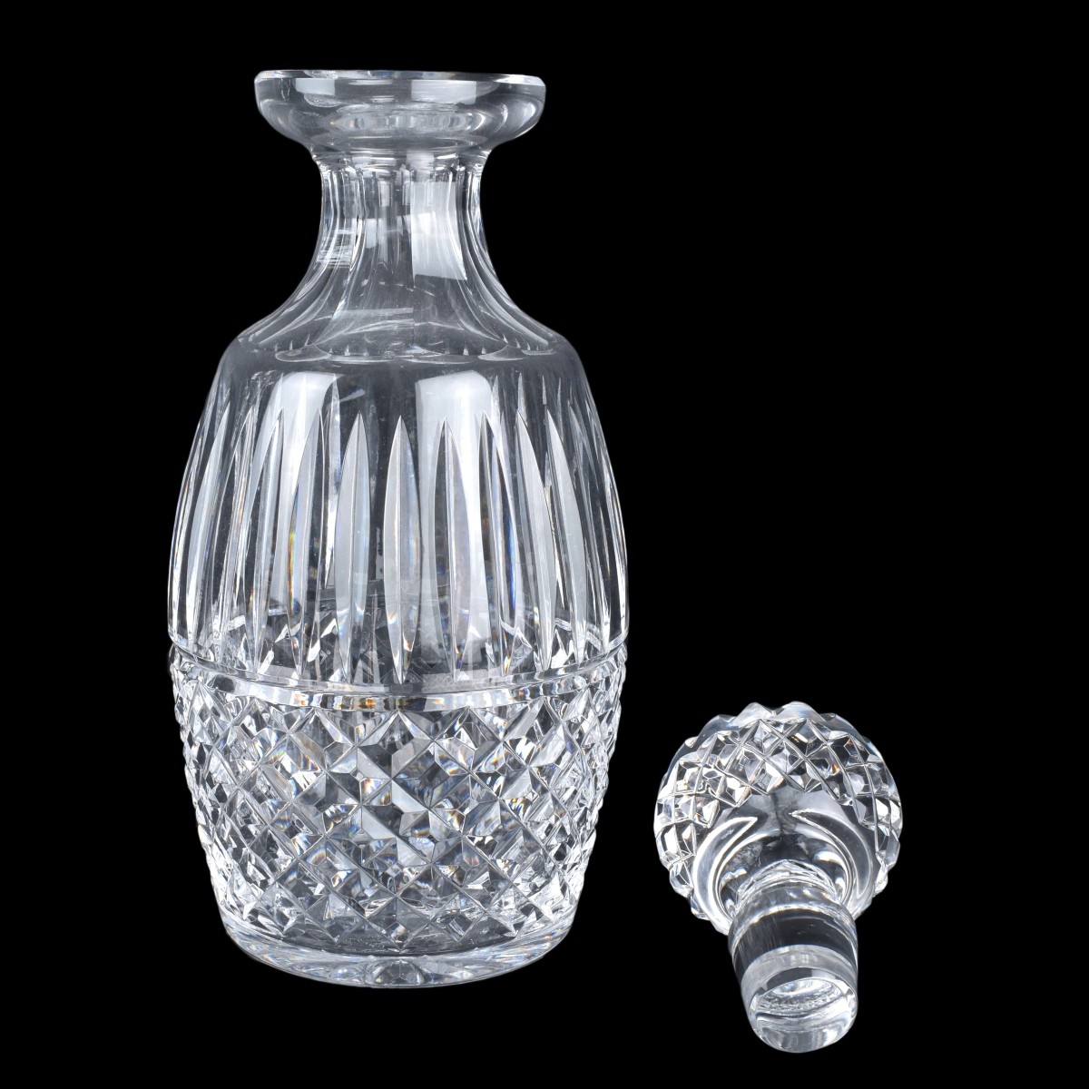 Two Crystal Decanters