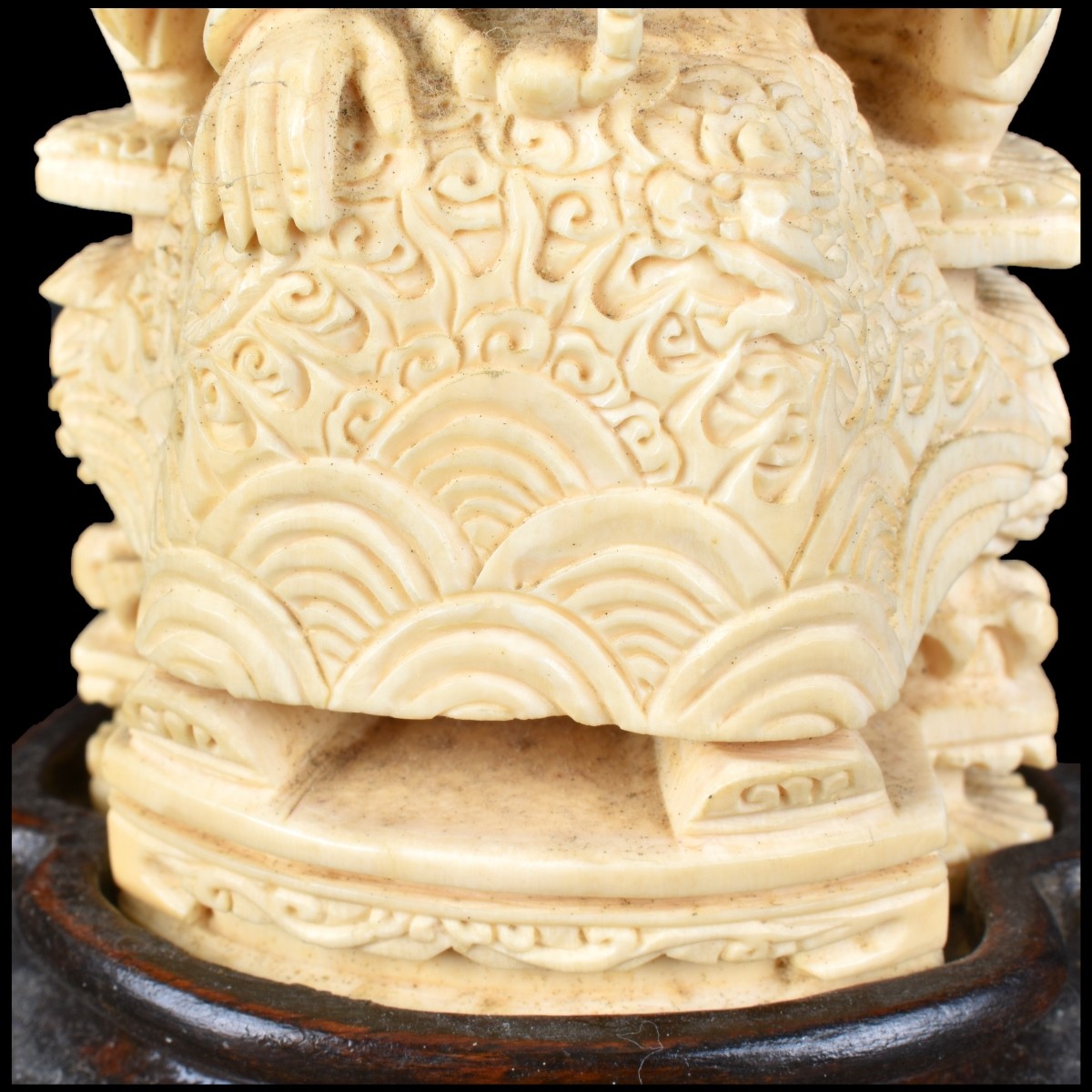 Pair of Chinese Carved Ivory Figurines