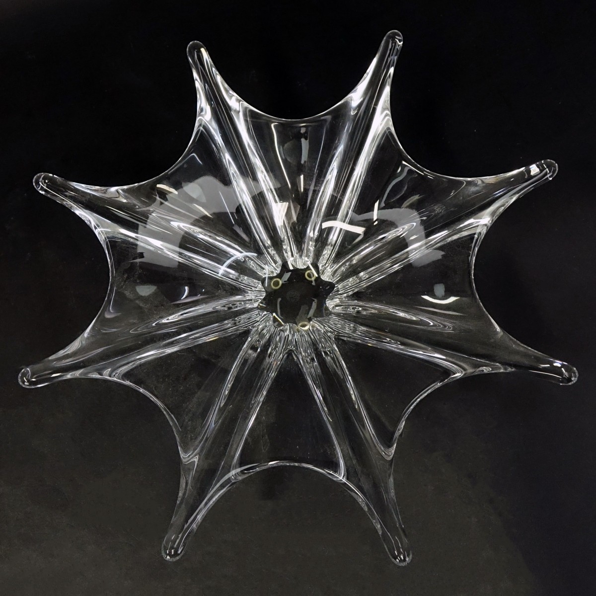 Baccarat Crystal Star Shaped Dish