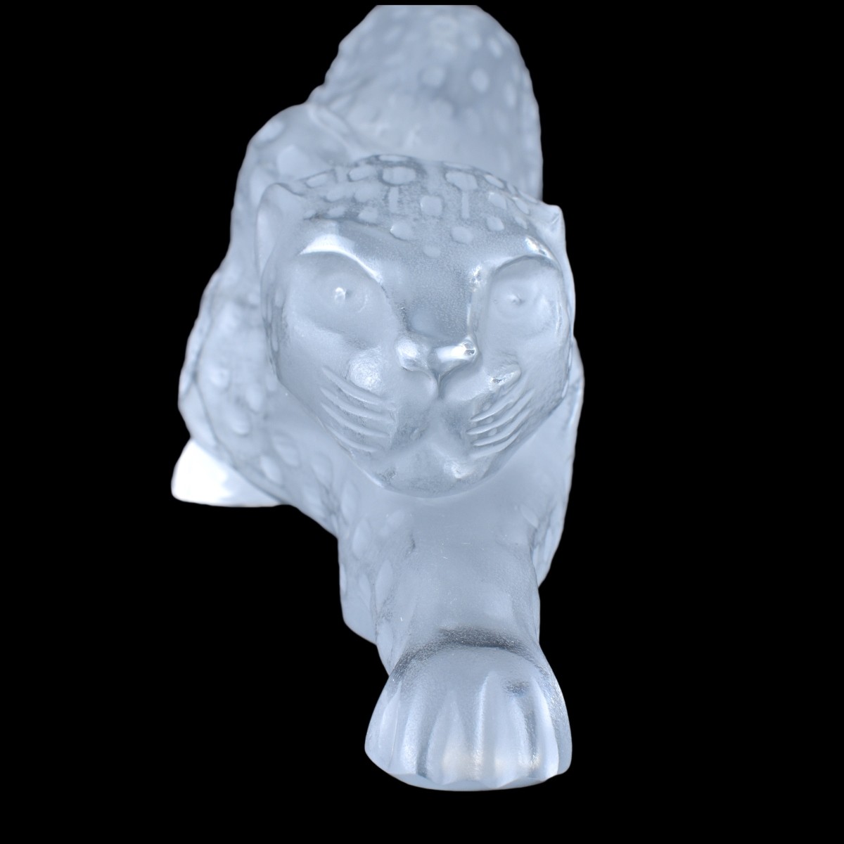 Lalique "Zeila Panther, Clear" Crystal Figurine