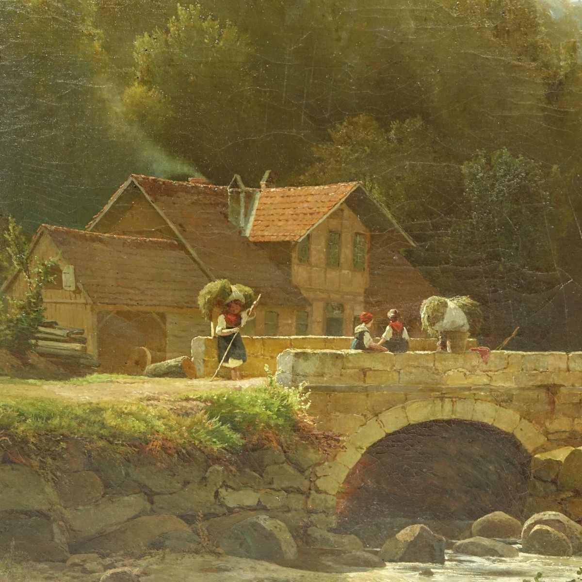 Jacobus van Starckenborgh, German O/C "The Mill"