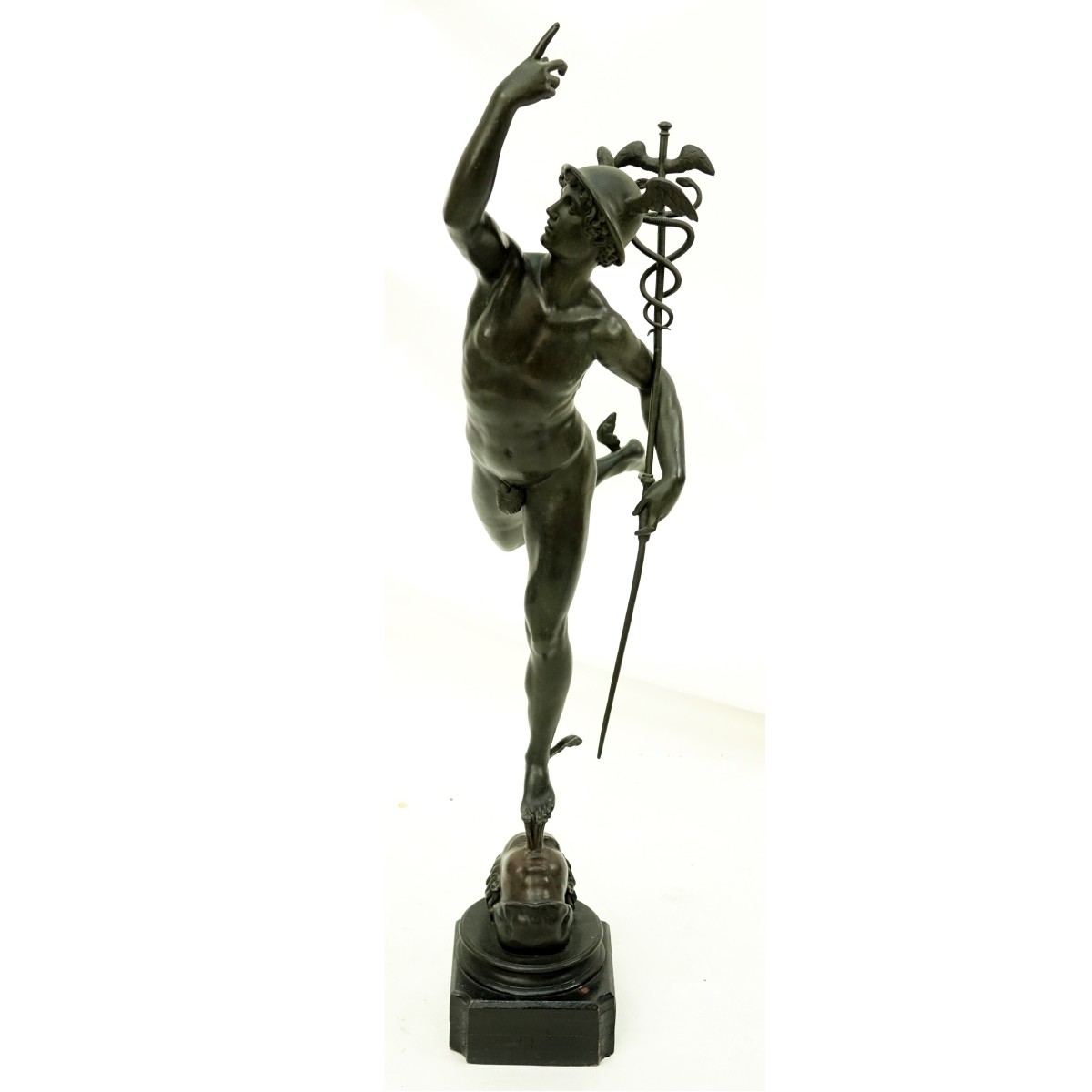 After: Giovanni Bologna Bronze Sculpture "Mercury"