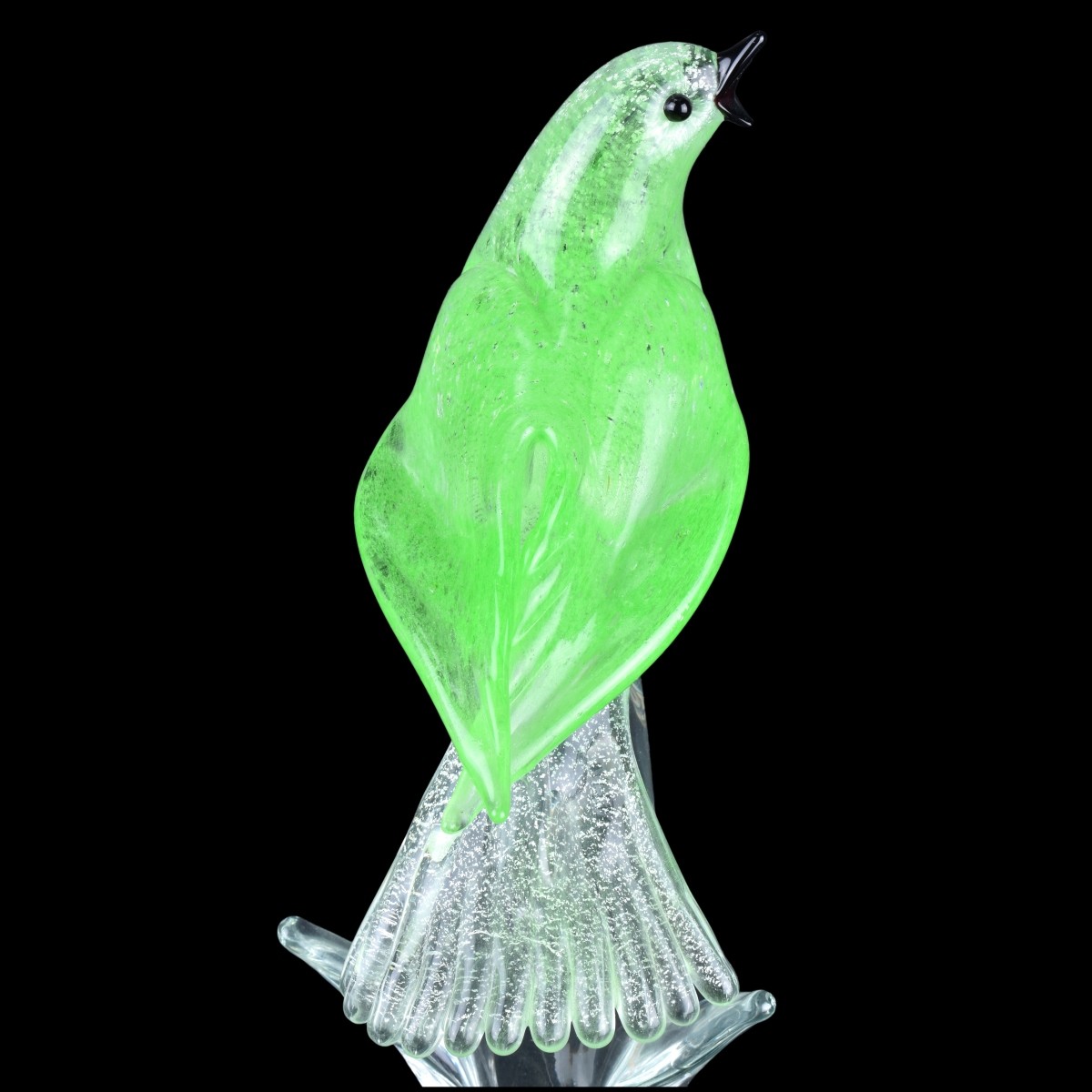 Pair of Formia for Murano Art Glass Birds