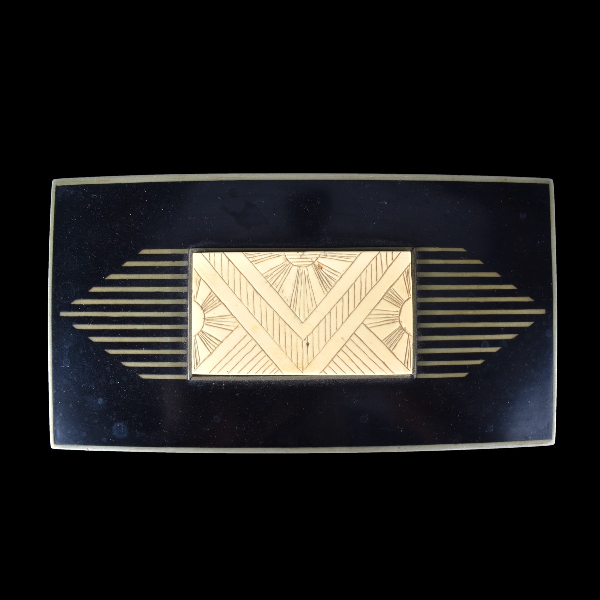 Vintage Art Deco Hinged Box