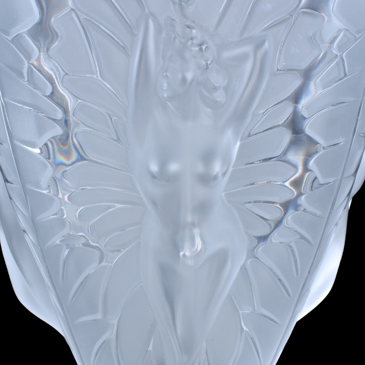 Lalique "Chrysalide" Crystal Vase