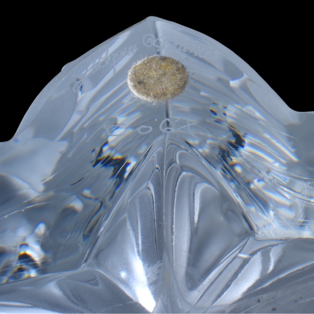 Lalique "Chrysalide" Crystal Vase
