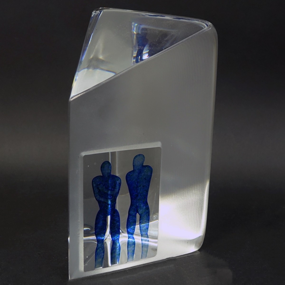 Kosta Boda Prism Reflection Sculpture