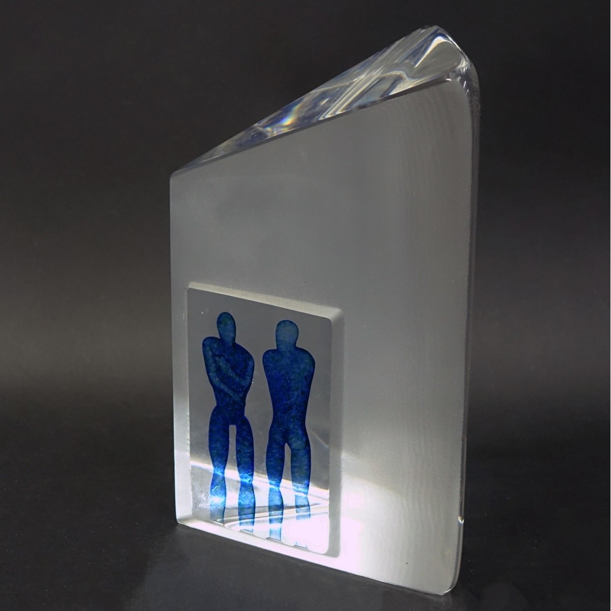 Kosta Boda Prism Reflection Sculpture