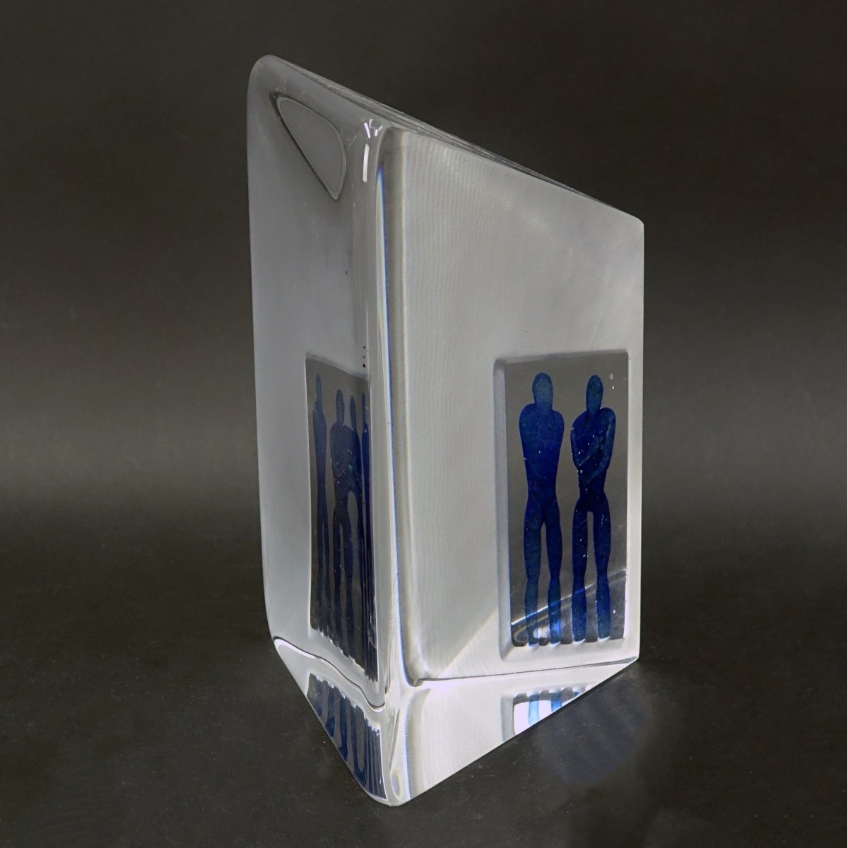Kosta Boda Prism Reflection Sculpture