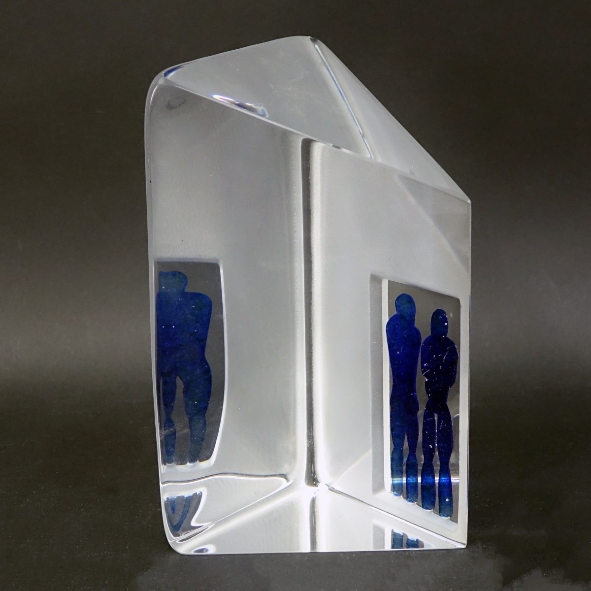 Kosta Boda Prism Reflection Sculpture