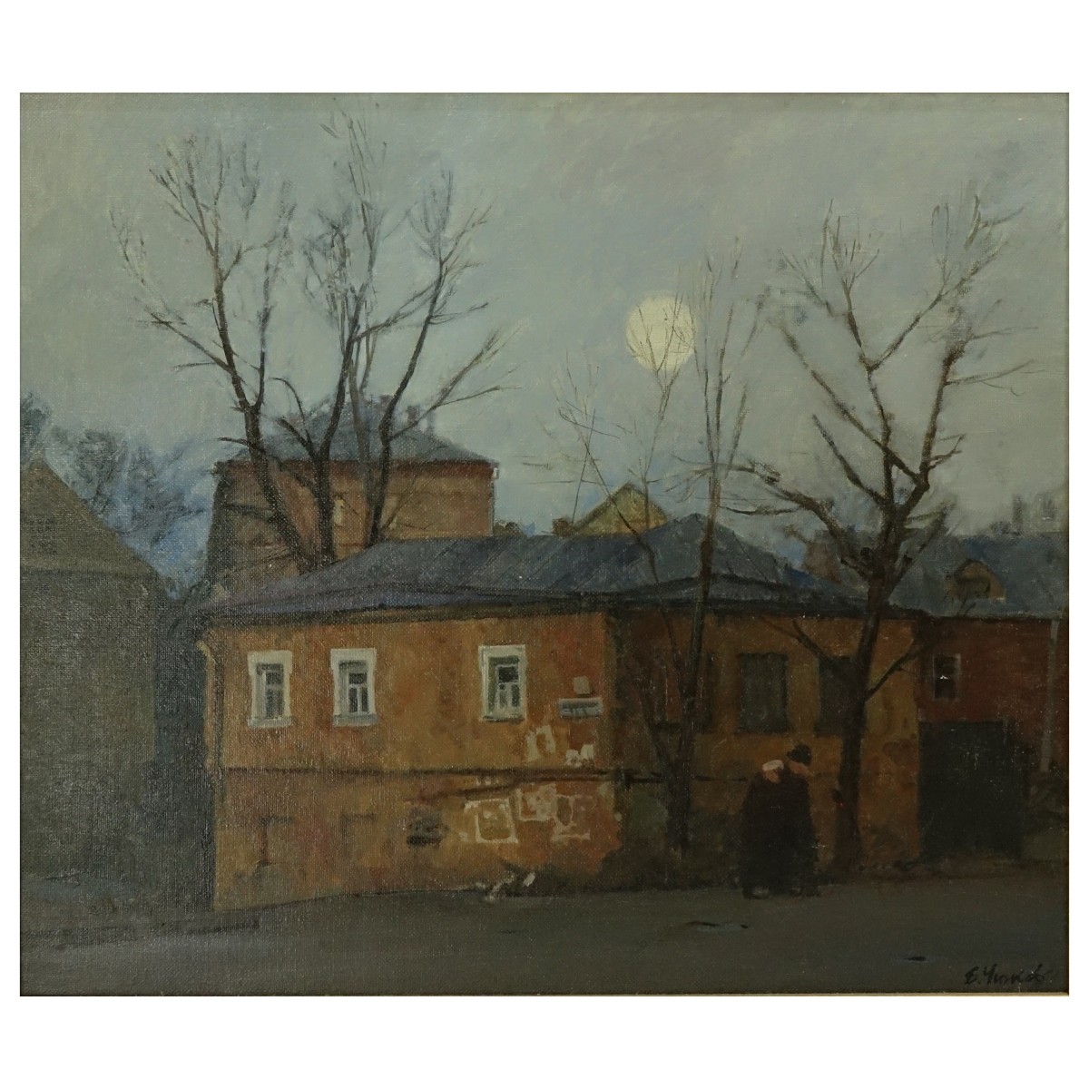 S.M. Cheejov, Russian (20th C.) Oil on Canvas