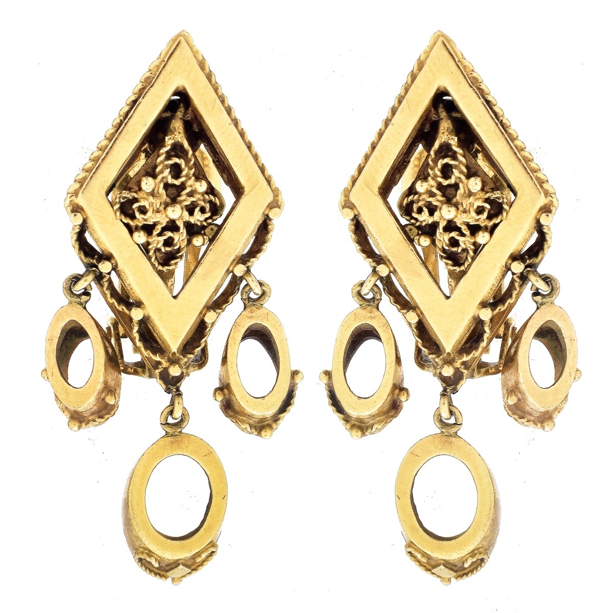 Vintage 14K Gold Earrings
