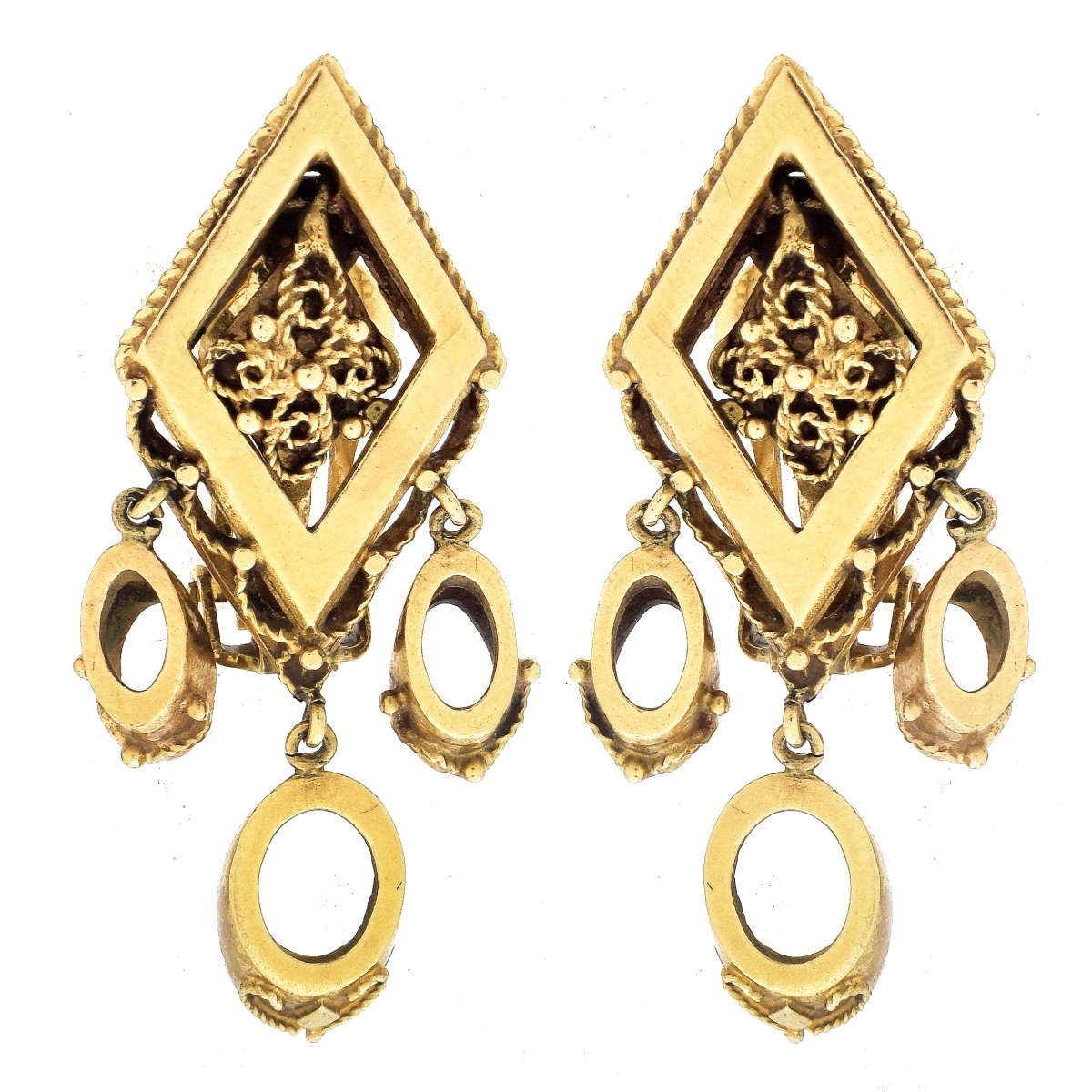 Vintage 14K Gold Earrings